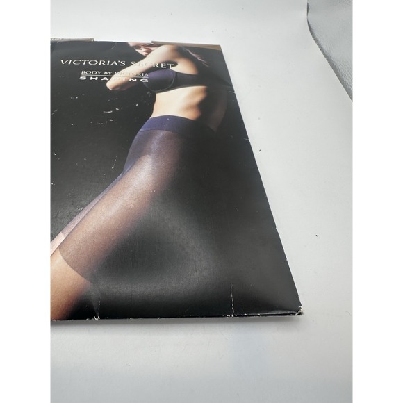 Body Victoria Secret MAXIMUM SHAPING Long Line Control Top 15 Denier Sable Sz B - Picture 8 of 9